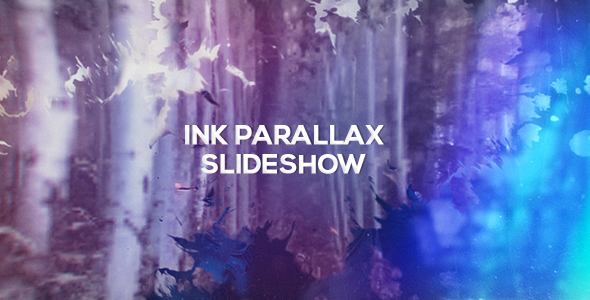 Ink Parallax Slideshow - VideoHive 14057534
