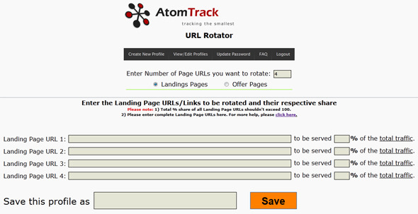 AtomTrack URL Rotator - CodeCanyon 1403780