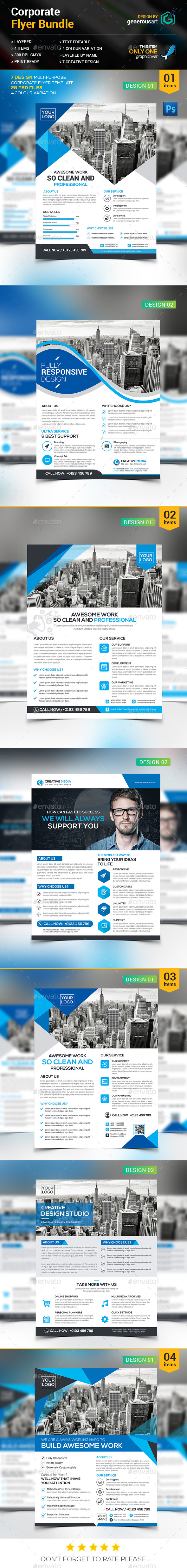 Flyer Bundle - Corporate Flyers