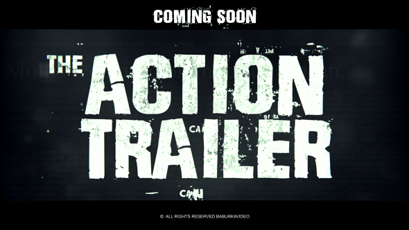 The Action Trailer - VideoHive 14063475