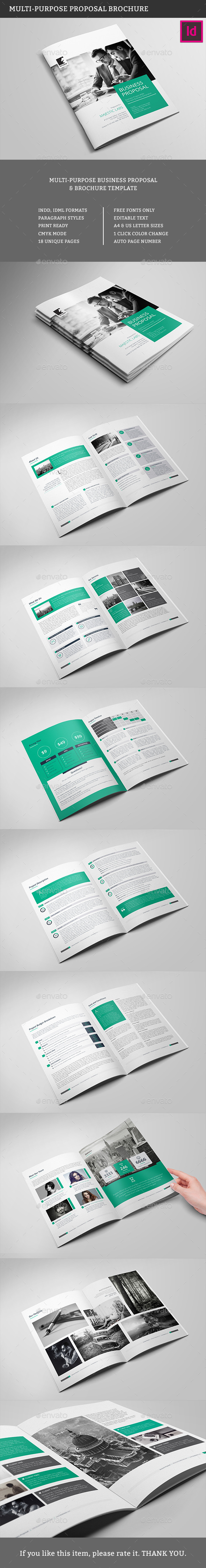 Multipurpose Business Proposal - Proposals & Invoices Stationery
