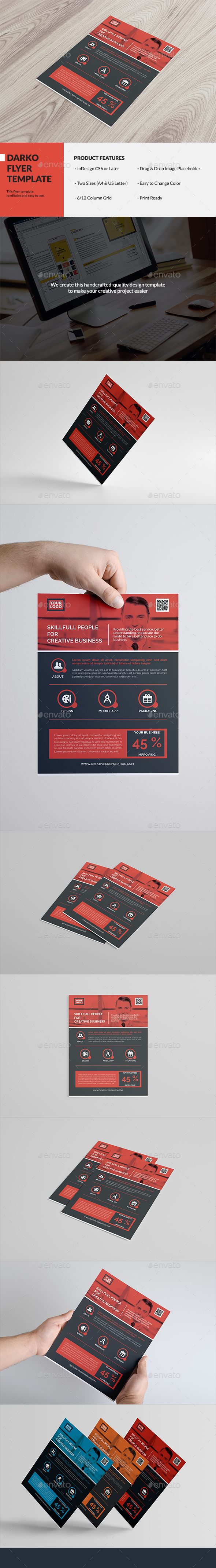 Darko Flyer Template - Corporate Flyers
