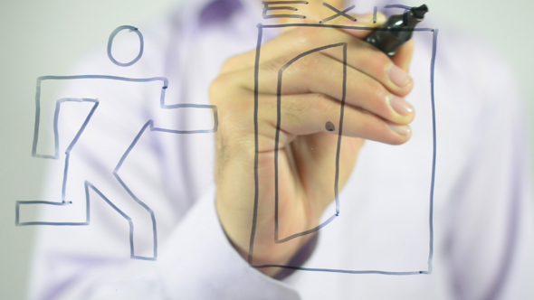 Exit, Illustration alt