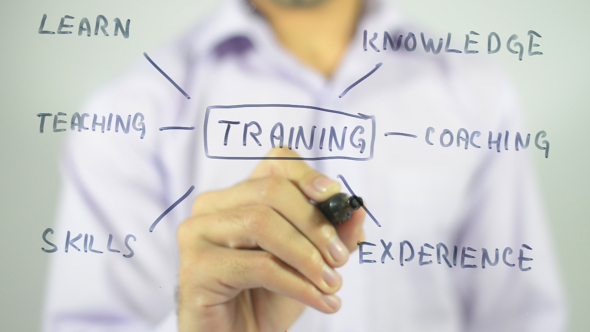 Training, Clip Art Illustration alt