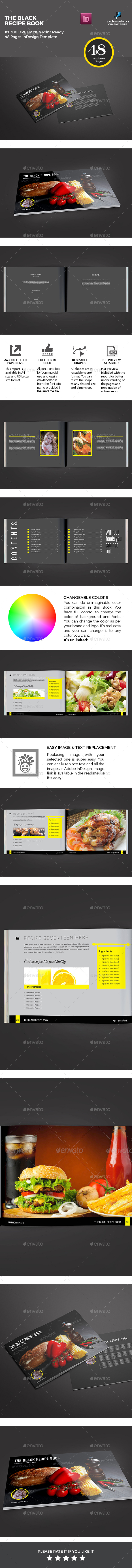 Recipe Book - Brochures Print Templates