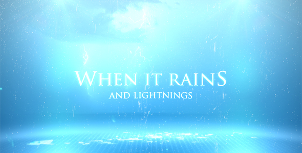 When It Rains - VideoHive 166869