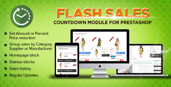 Prestashop Flash sales - CodeCanyon 14078545