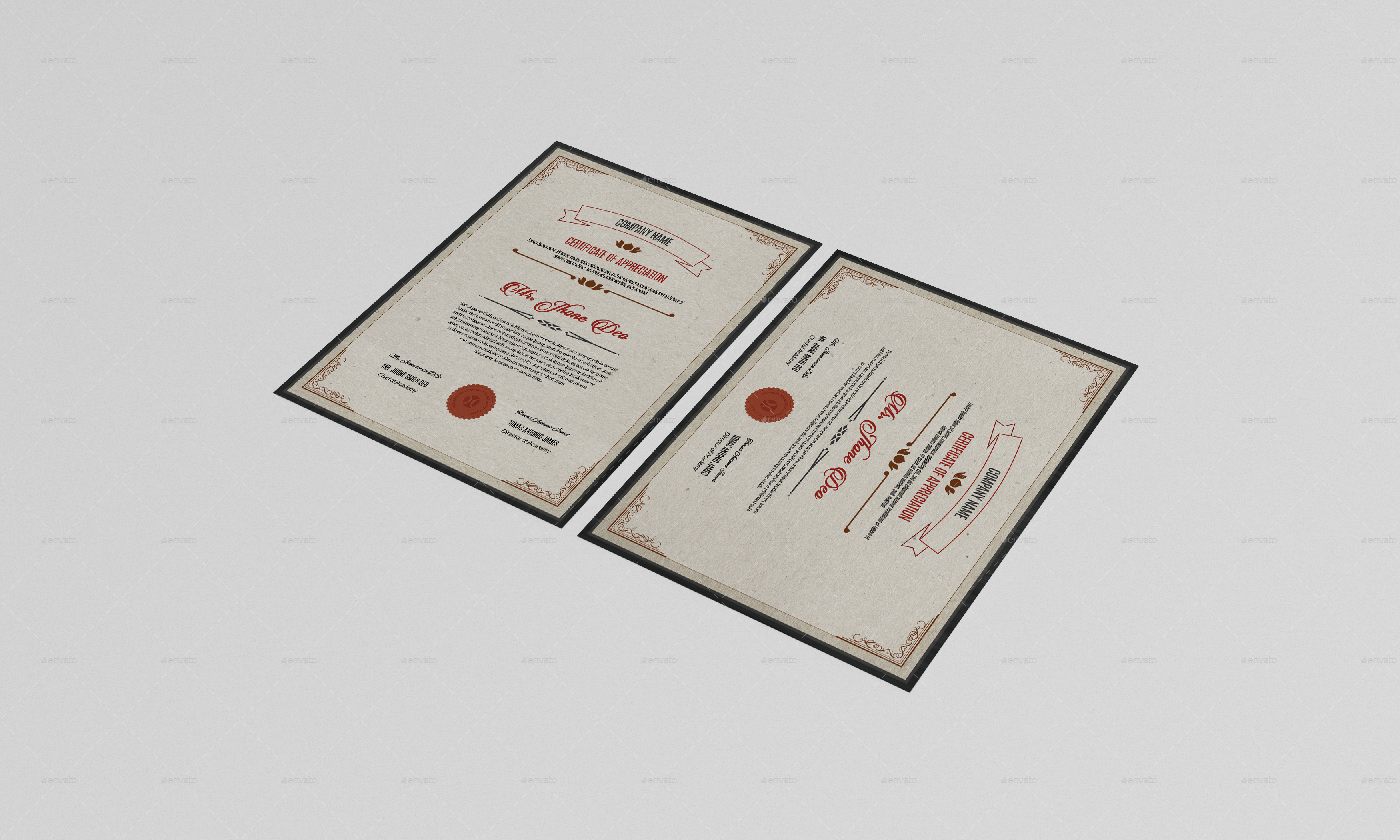 Multipurpose Certificate Template-V01, Print Templates | GraphicRiver