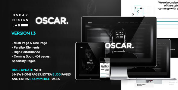 Oscar - Minimal - ThemeForest 12669429