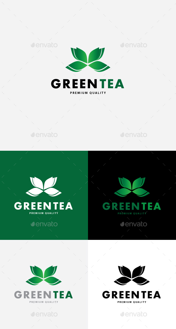 Green Tea - Nature Logo Templates