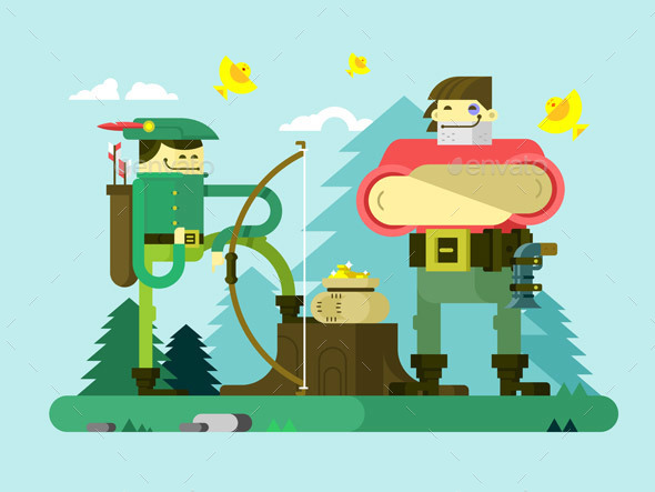 Character Of Robin Hood - People Characters