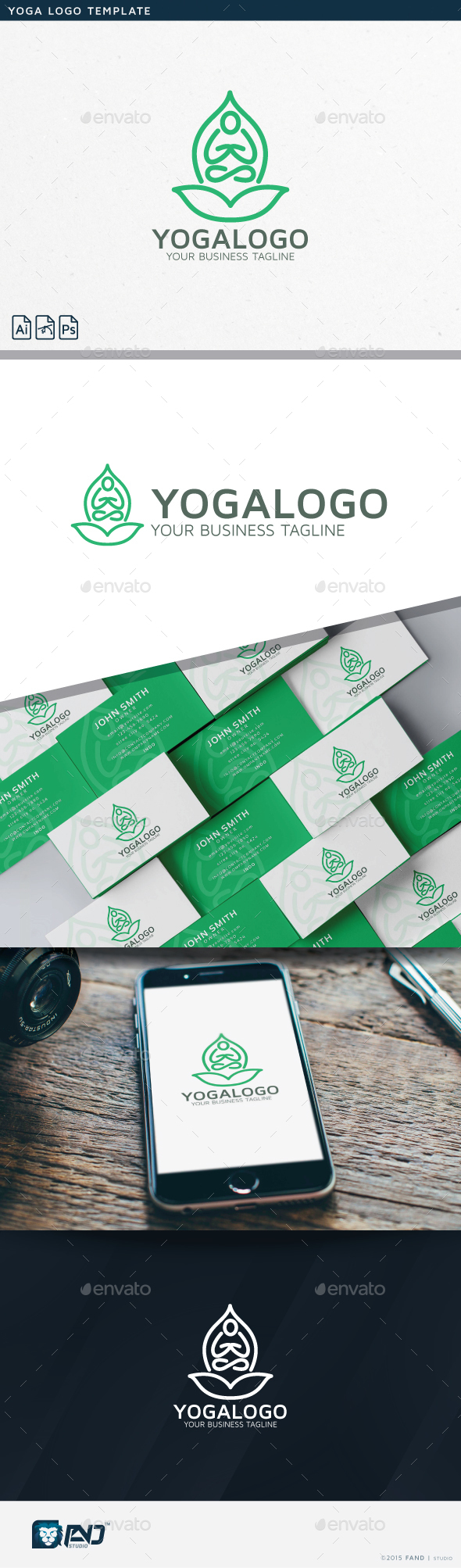 Yoga Logo - Humans Logo Templates