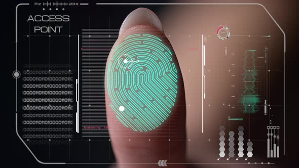 Fingerprint Scanner Denying System Launching Fail Identification Process Macro alt