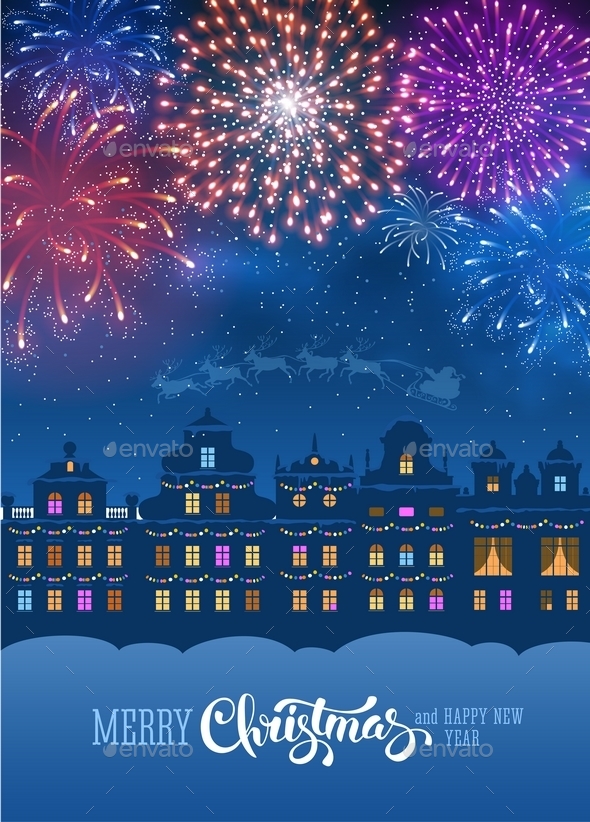 Fireworks Color - Christmas Seasons/Holidays