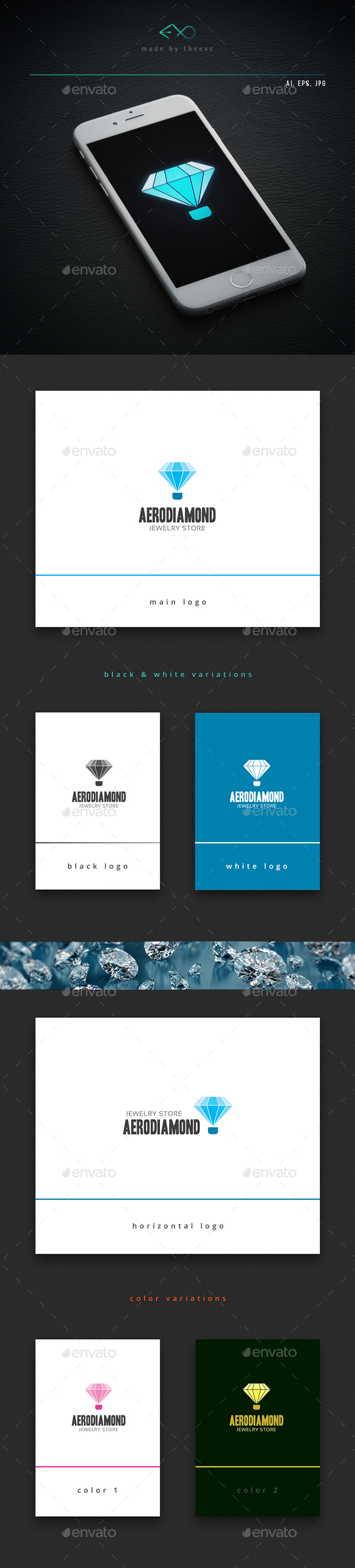 Aerodiamond - Objects Logo Templates