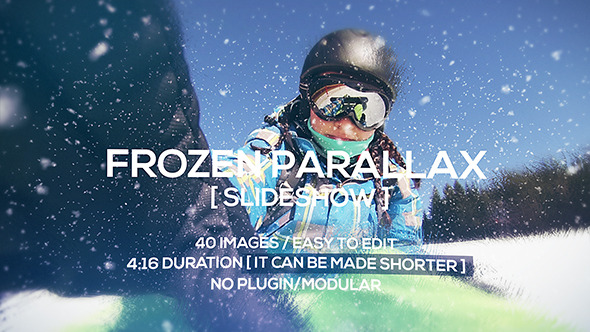 Frozen Parallax Slideshow