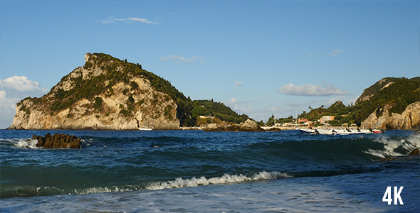 Sea Waves And Rocky Coast alt