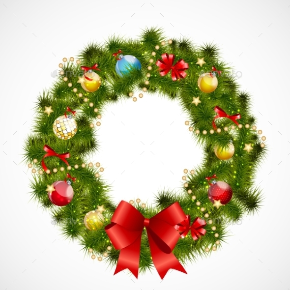Abstract Beauty Christmas And New Year Background - Objects Vectors