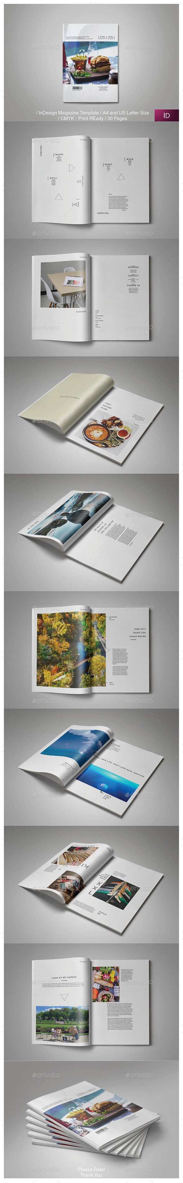 ISSUE8 Multipurpose Magazine Template - Magazines Print Templates