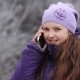 The Girl In a Winter Fur Cap Speaks By Phone - VideoHive Item for Sale