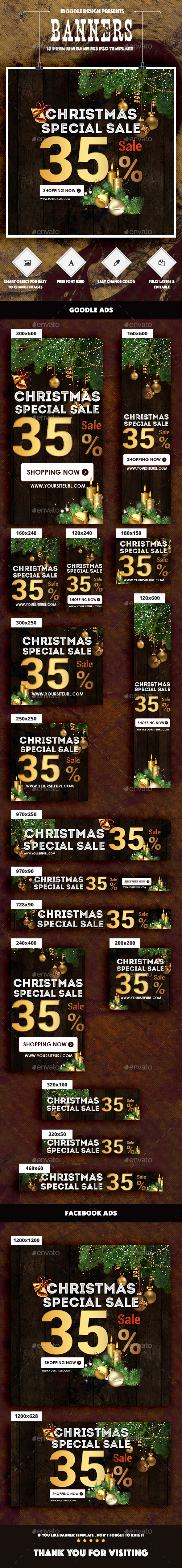 Christmas Banners Ad