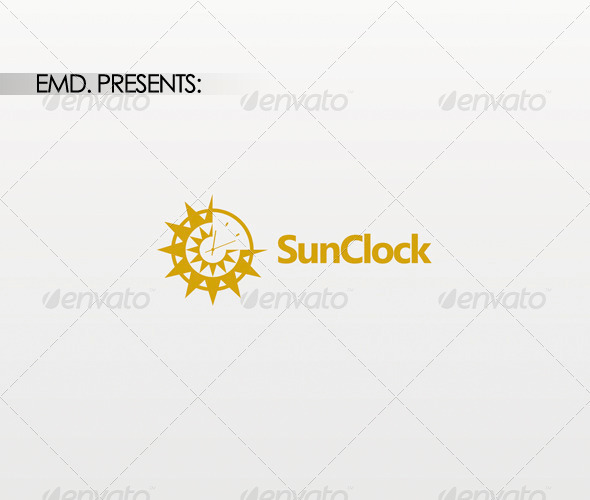 SunClock Logo - Symbols Logo Templates