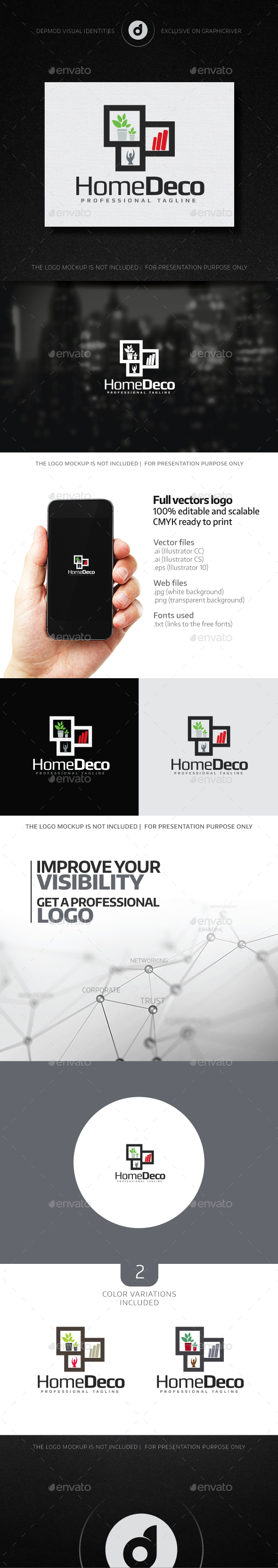 Home Deco Logo - Objects Logo Templates