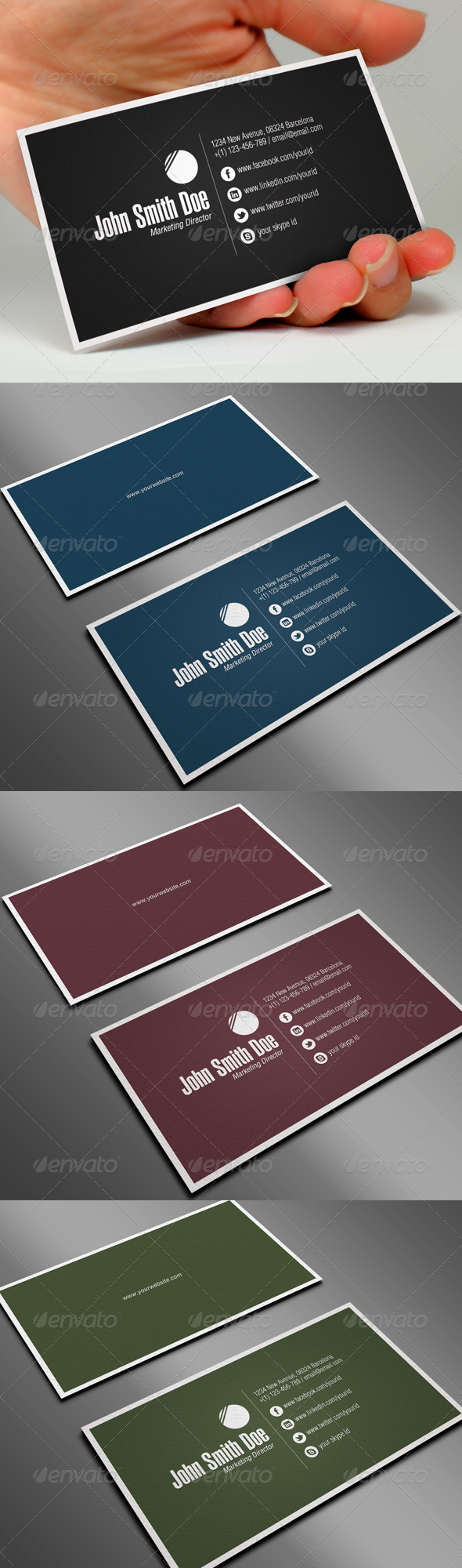 Professional Business Card - Corporate Business Cards