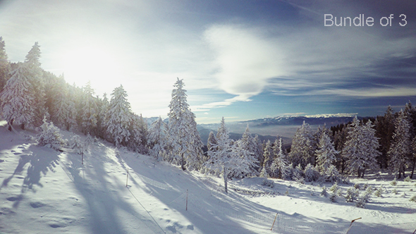 Nature in Winter - Aerial View alt