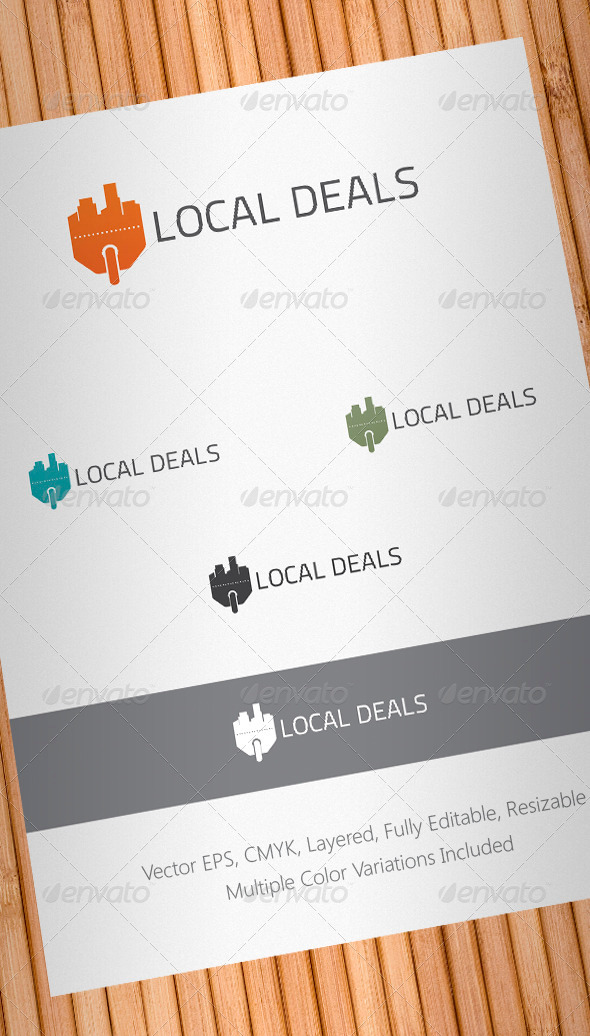 Local Deals Logo Template - Objects Logo Templates