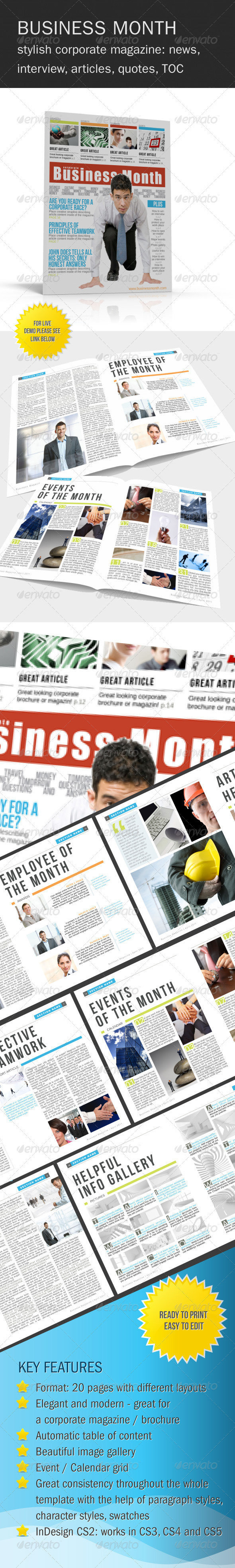Business Week Corporate Magazine - Calendars Stationery