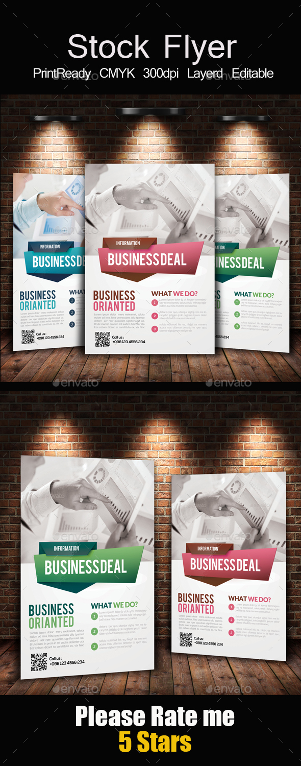Stock Market Business Flyer - Corporate Flyers