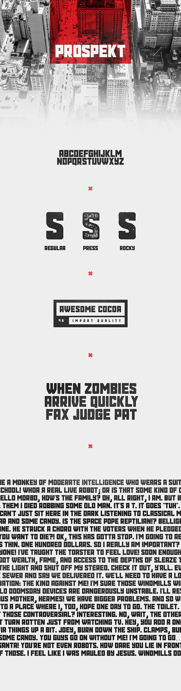 Prospekt Typeface - Sans-Serif Fonts