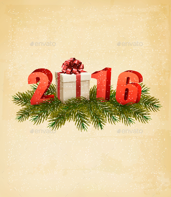 Holiday Christmas Background - New Year Seasons/Holidays