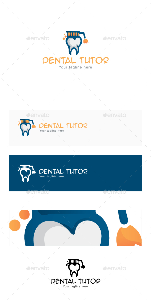 Dental Tutor Stock Logo Template - Objects Logo Templates