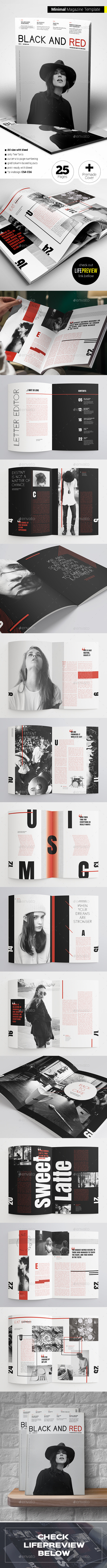 Minimal Magazine - Magazines Print Templates