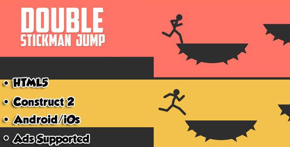 Double Stickman Jump - CodeCanyon 14121623