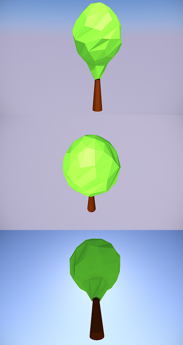 Low Poly Tree - 3Docean 14121646