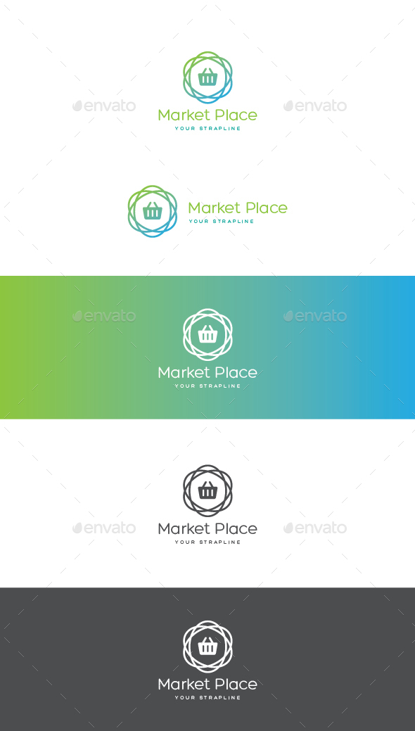 Market Place Logo - Symbols Logo Templates