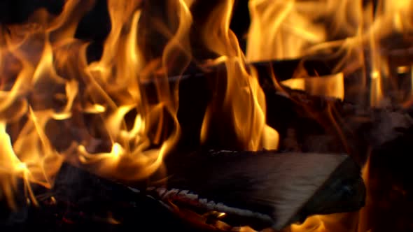 Abstract Beautiful Fire Texture with Flakes of Spark alt