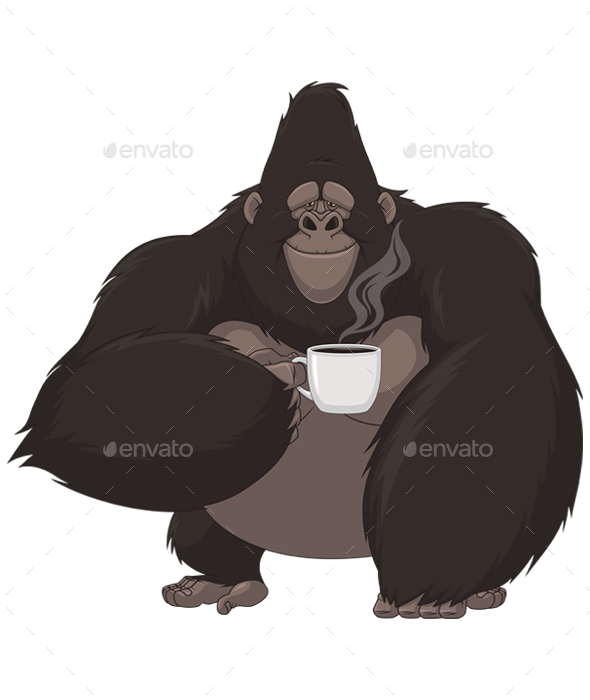 Funny Monkey - Animals Characters