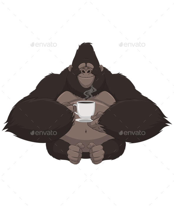 Funny Monkey - Animals Characters