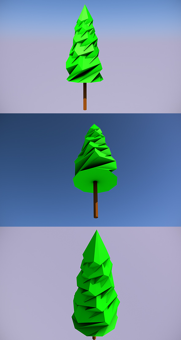 Low Poly Tree - 3Docean 14122335