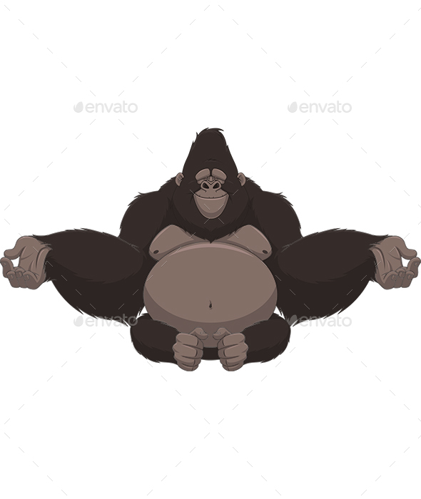 Funny Monkey - Animals Characters