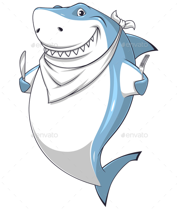 White Shark - Animals Characters