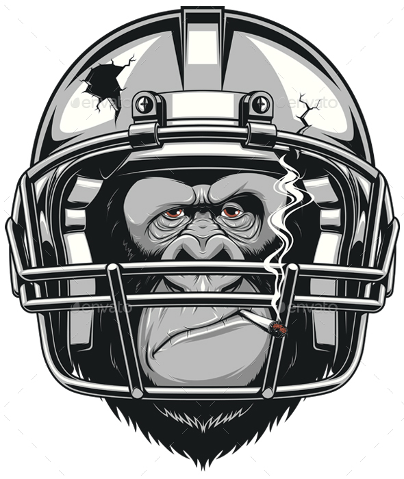 Funny Gorilla - Sports/Activity Conceptual