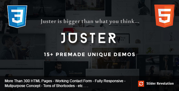 Popular Juster - Multi-Purpose HTML Theme