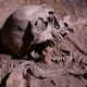 Human Skeleton, Skull, Bones, Excavated a Burial Human Skeleton, Skull, Bones, Excavated a Burial - VideoHive Item for Sale