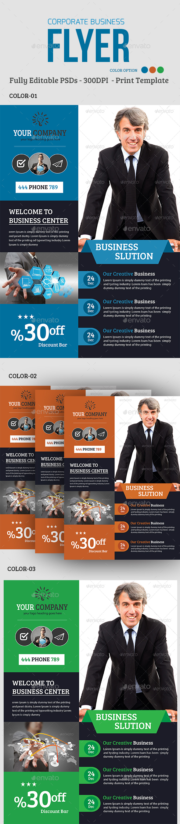 Corporate Business Flyer - Corporate Flyers