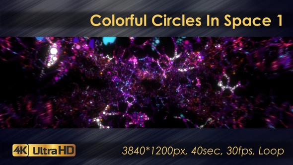 Colorful Circles In Space 1 alt